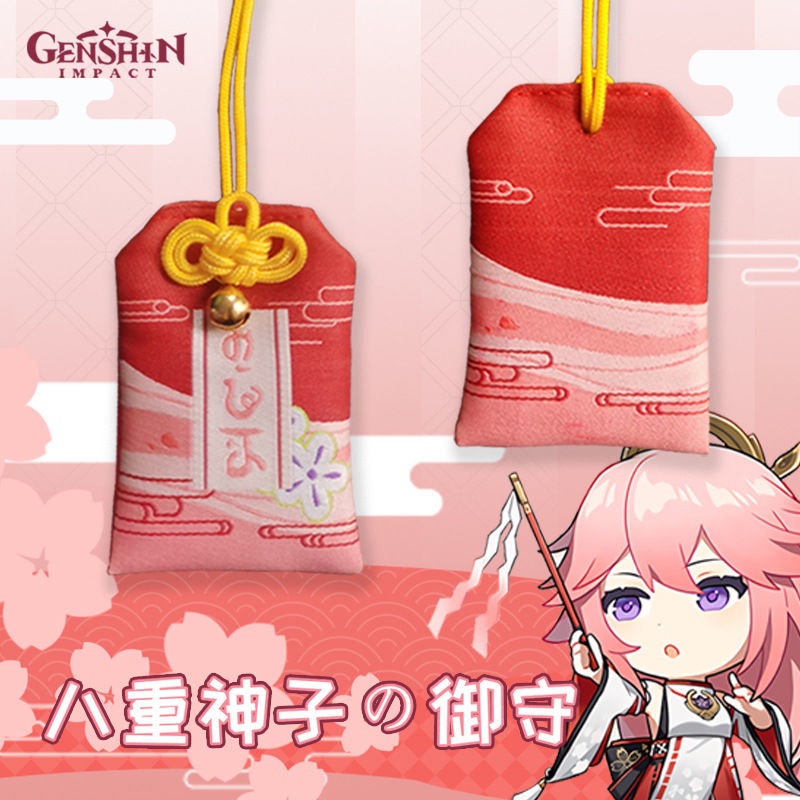 Genshin impact Bùa Hộ Mệnh Zhongli Ventti Katehara kazuha Mặt Dây Chuyền anime WHPM
