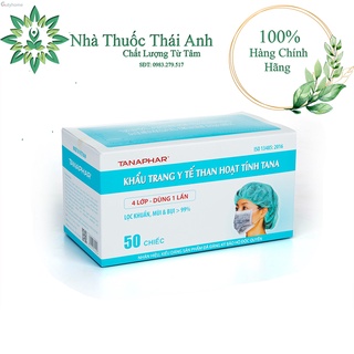 Khẩu Trang Y Tế THAN HOẠT TÍNH TANAPHAR