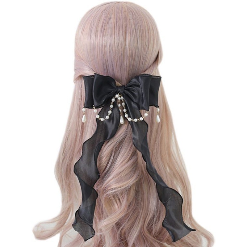 XIXI Băng Đô Hình Nơ Phối Bèo Thời Trang Cho Nữ