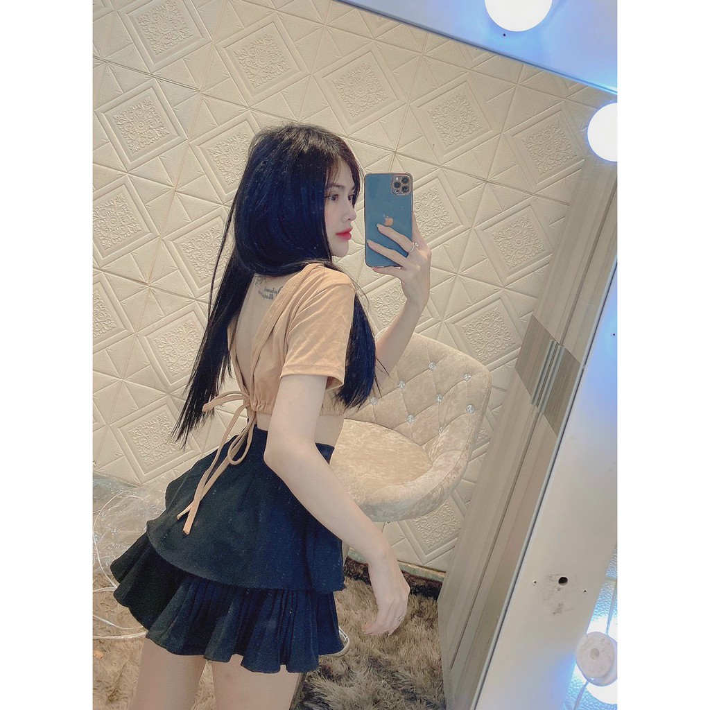 áo kiểu xinh mặc đc 2 kiểu hot sexy cho bạn gái