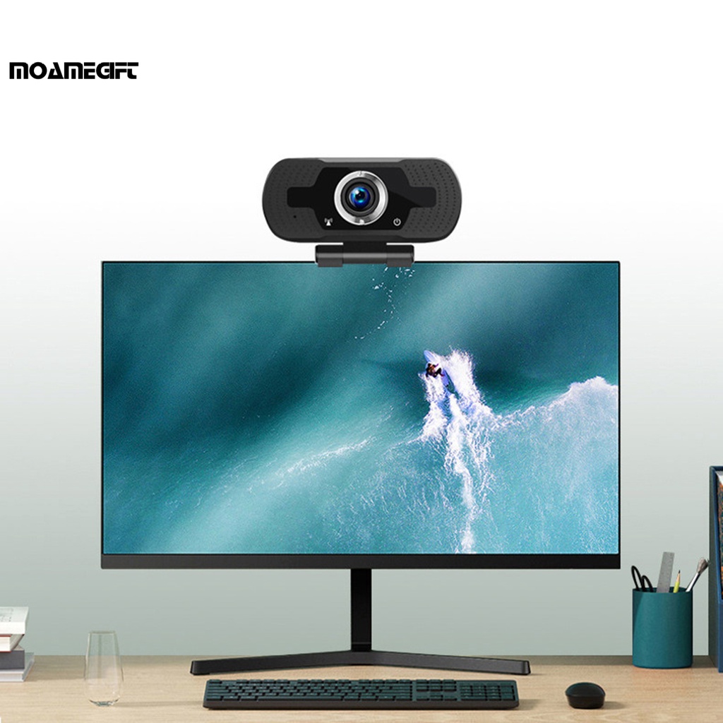 Webcam HD 1080P kèm micro đôi chất lượng cao cho máy tính | BigBuy360 - bigbuy360.vn