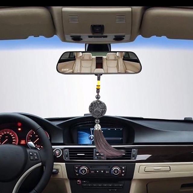 Ngọc Bội Hổ Phù Hắc Ngọc Thạch Hỏa Sơn may mắn phong thuỷ bình an | BigBuy360 - bigbuy360.vn