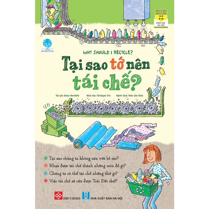 Sách - Tại Sao Tớ Nên Tái Chế