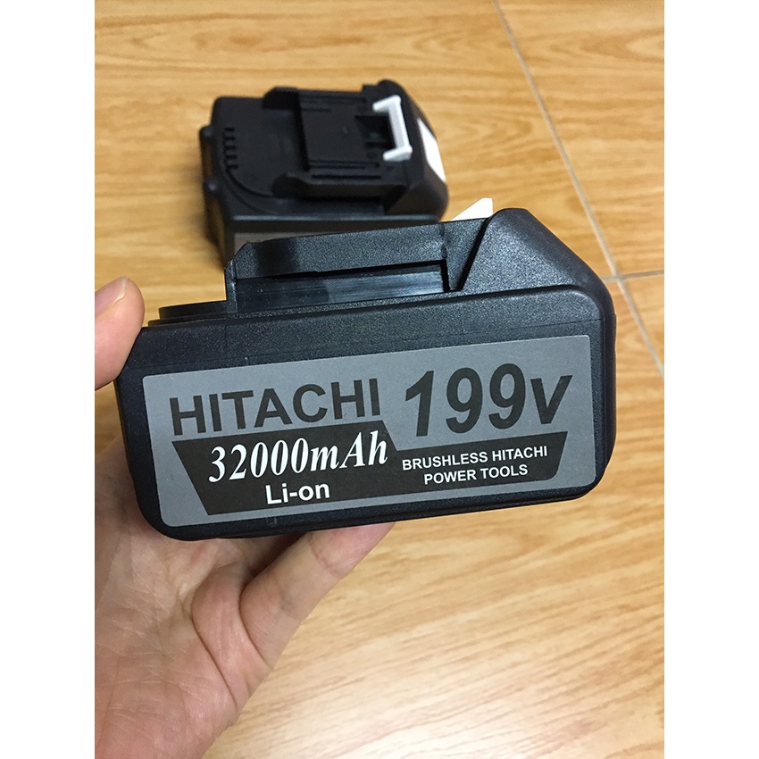Pin dùng chung cho máy cưa cầm tay MIni, Máy rửa xe máy, Máy siết bu lông Hitachi 199V-32000 mAh