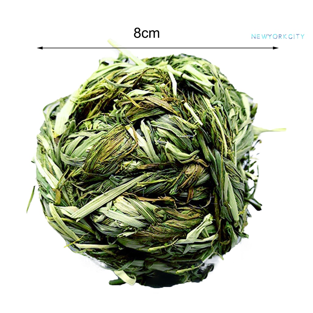 Đồ Chơi Tập Nhai Cho Thú Cưng Bằng Rơm Đan Thủ Công