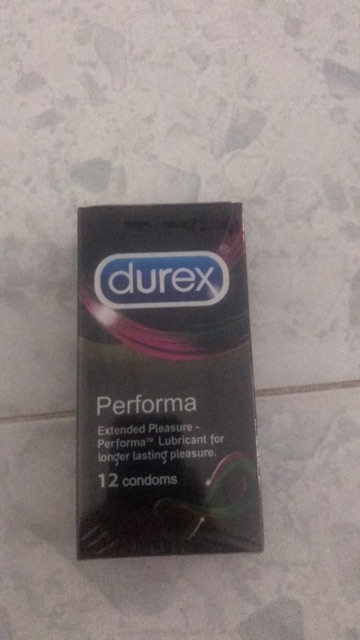 [ Giá Sỉ ] Hộp bao cao su KÉO DÀI THỜI GIAN QUAN HỆ Durex Performa 12 chiếc