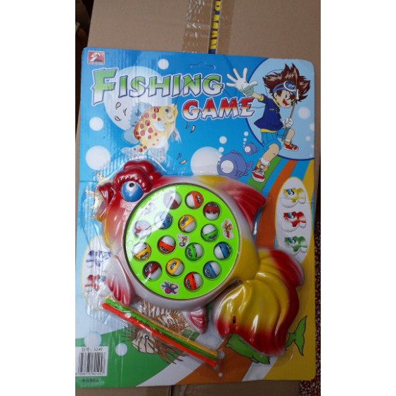 Đồ chơi câu cá chạy bằng pin cho bé Fishing game