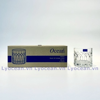 Bộ 6 cốc thủy tinh traze pst ocean thái lan - 350ml