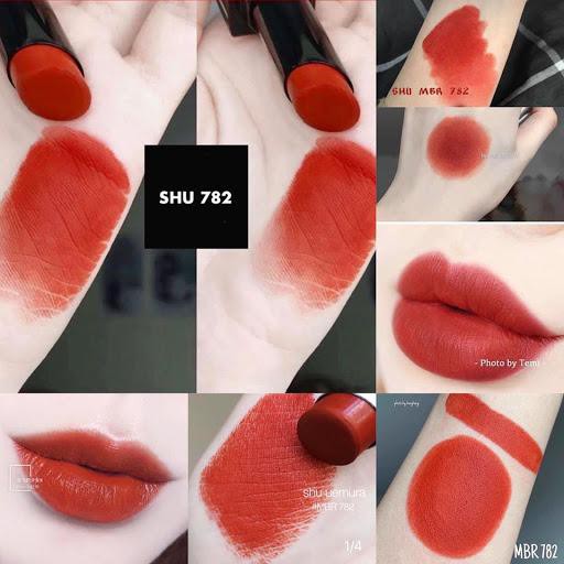 SON THỎI SHU UEMURA VỎ ĐEN SẴN BẢNG MÀU HOT NHẤT