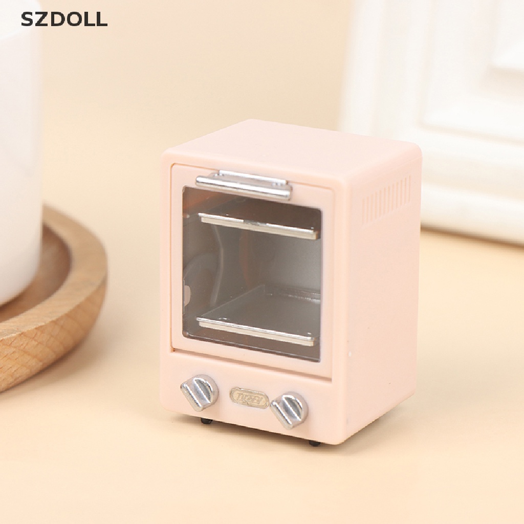 Lò nướng dọc 1:12 mini trang trí nhà búp bê