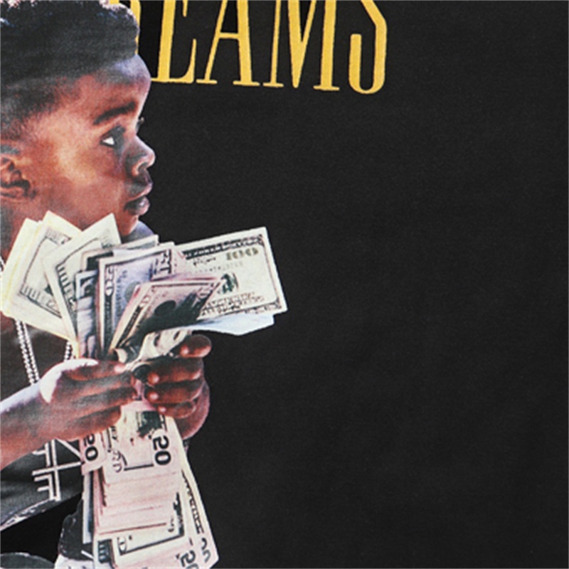 Áo Thun Ngắn Tay Dáng Rộng In Hình Thời Trang Cá Tính