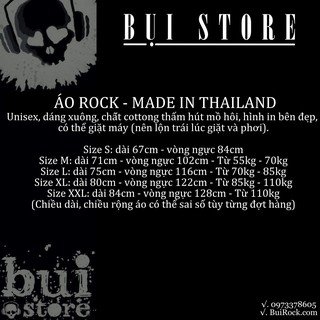 Áo Rock: áo khoác Nirvana TDM 1448