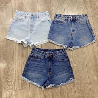 Quần Short Jean lưng cao Chuẩn Xịn