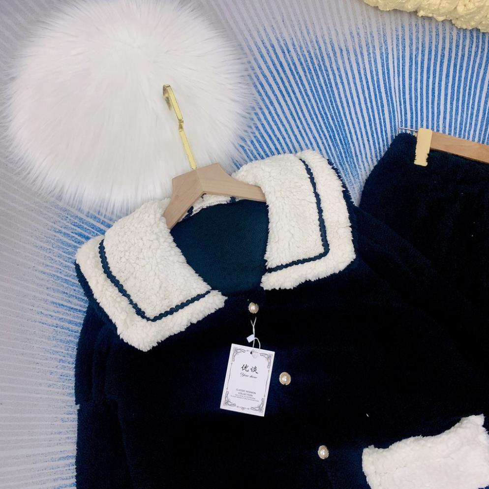 [ 𝐅𝐑𝐄𝐄 𝐒𝐇𝐈𝐏 ] BỘ LÔNG CỔ THUYỀN NẮP TÚI SIÊU XINH