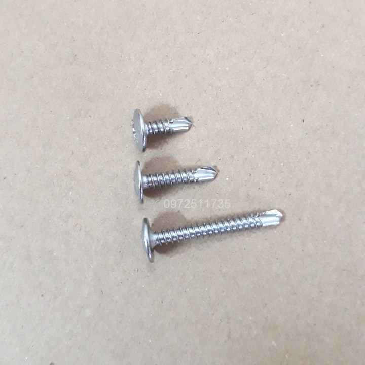 Vít tự khoan đầu dù inox 410 M4 (1kg)