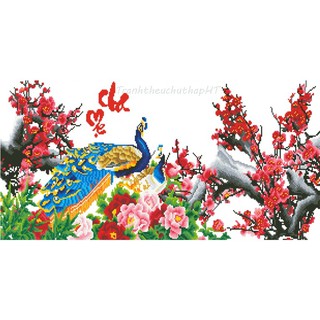 Tranh đính đá Cha Mẹ 100x50cm VS060