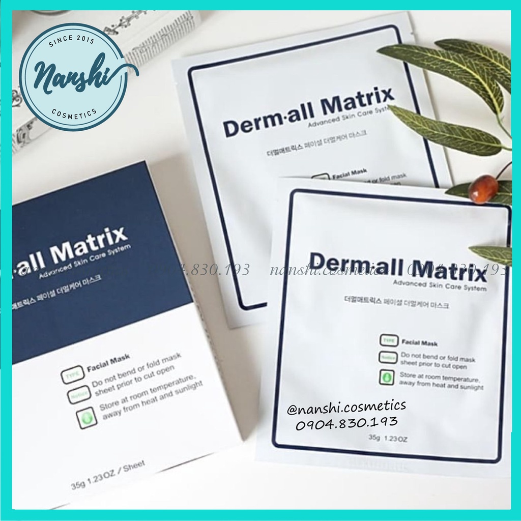 Mặt Nạ Derm-All Matrix-Nâng Cơ, Căng Da Tức Thì