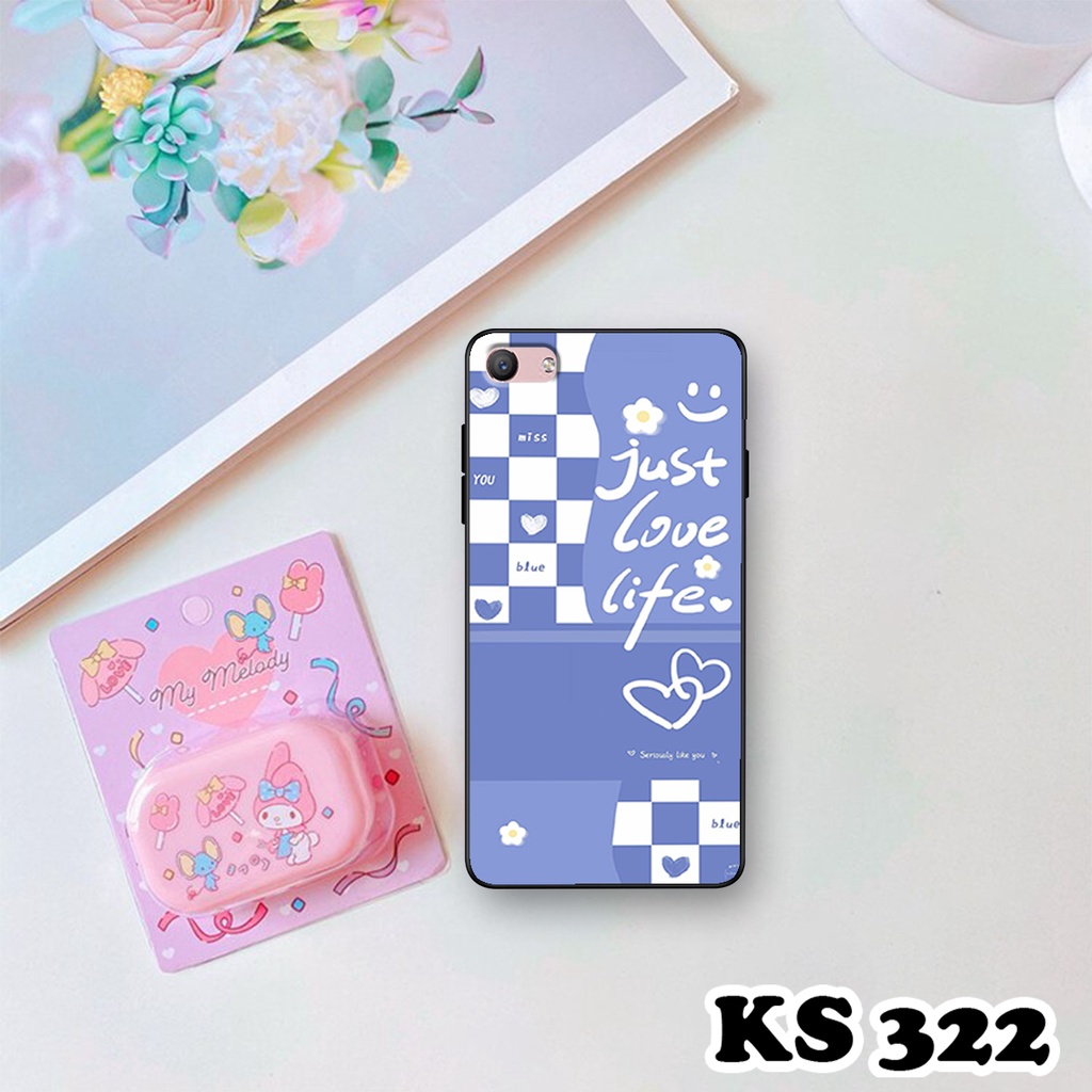 Ốp lưng Oppo F1s - Oppo A59 - Ốp in hình họa tiết caro - Chất liệu TPU siêu bền, sang trọng