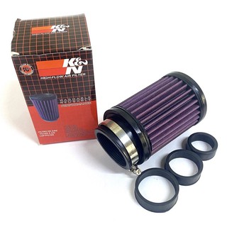 Pô E K&N, Lọc Gió Trụ Cao Cấp Tặng 3 Đệm Cao Su