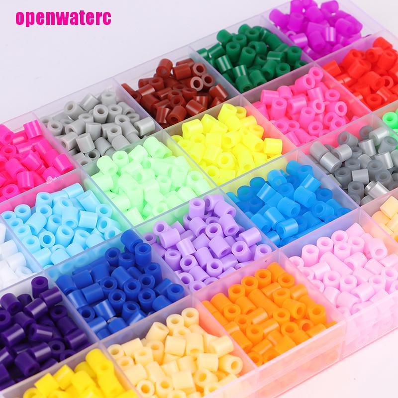 Hạt Hama 24 Màu 5mm Tự Làm Đồ Thủ Công 3D Cho Bé