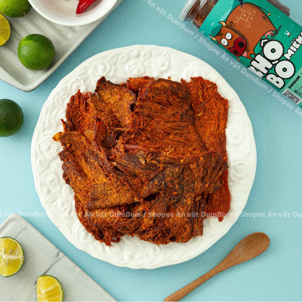 [Mã GROXUAN1 giảm 8% đơn 150K] Khô bò miếng DumBum 200g đồ ăn vặt Sài Gòn | BigBuy360 - bigbuy360.vn