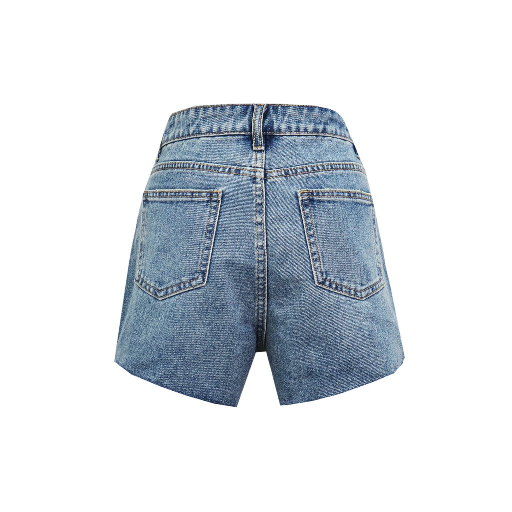 Quần jean shorts xanh đậm JEAN SHORTS DARK BLUE