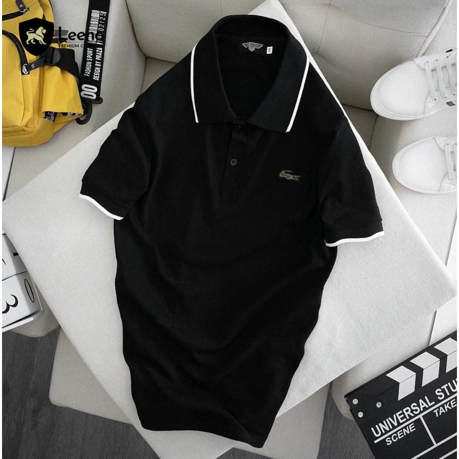 Áo Polo cá sấu - Áo thun có cổ nam nữ có hình thêu trực tiếp Leeno | BigBuy360 - bigbuy360.vn