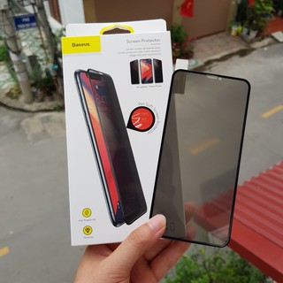 Cường lực chống nhìn trộm Baseus cho iPhone X/XS/XR/XS Max