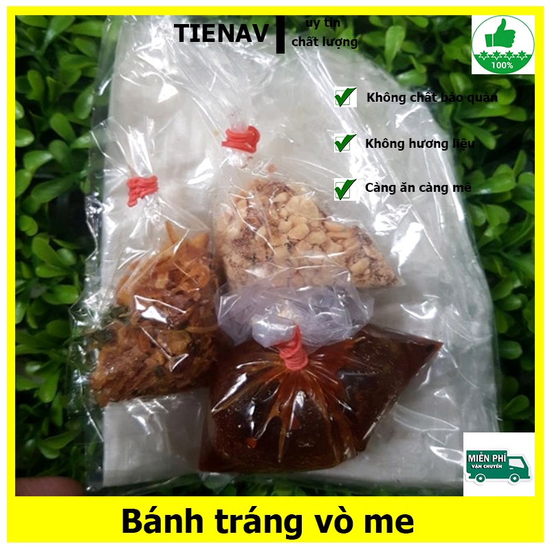 bánh tráng xâu vò muối nhiển phơi sương tây ninh