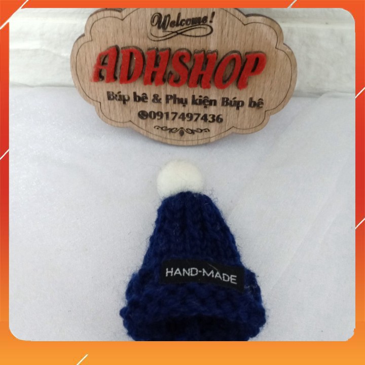 Mũ Len Đội Đầu Cho Búp Bê Baboliy adhshop