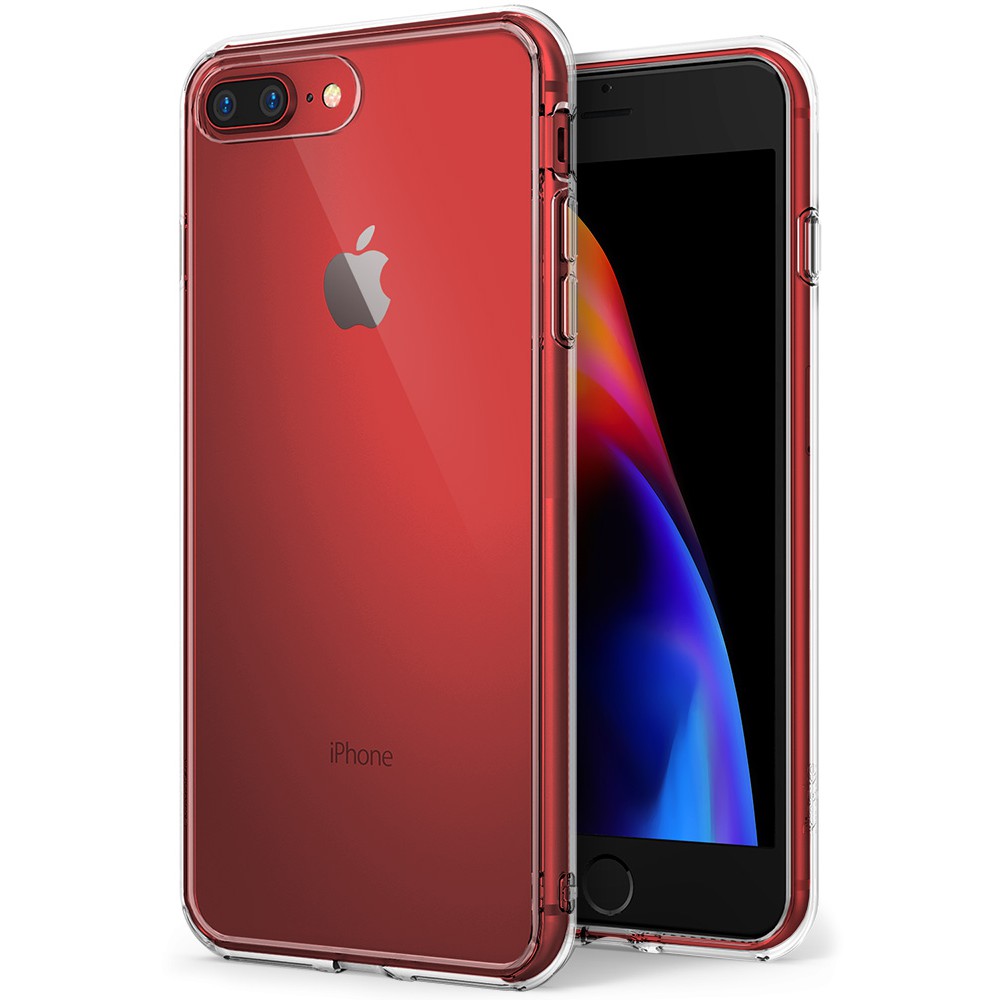 Ringke Fusion, iPhone 8 Plus 7 Plus [Fusion] Ringke Trường hợp Dạng tinh thể trong suốt tự nhiên Bìa cứng