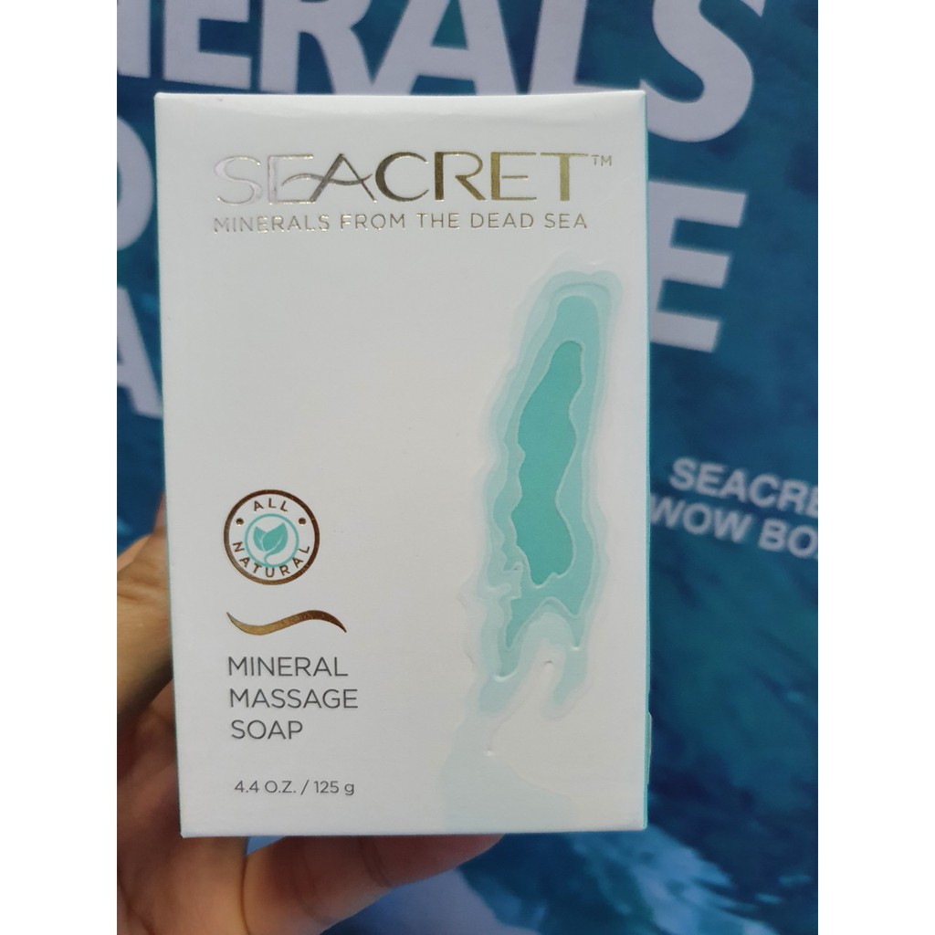 Xà phòng tắm Seacret - Mineral Massage Soap | BigBuy360 - bigbuy360.vn