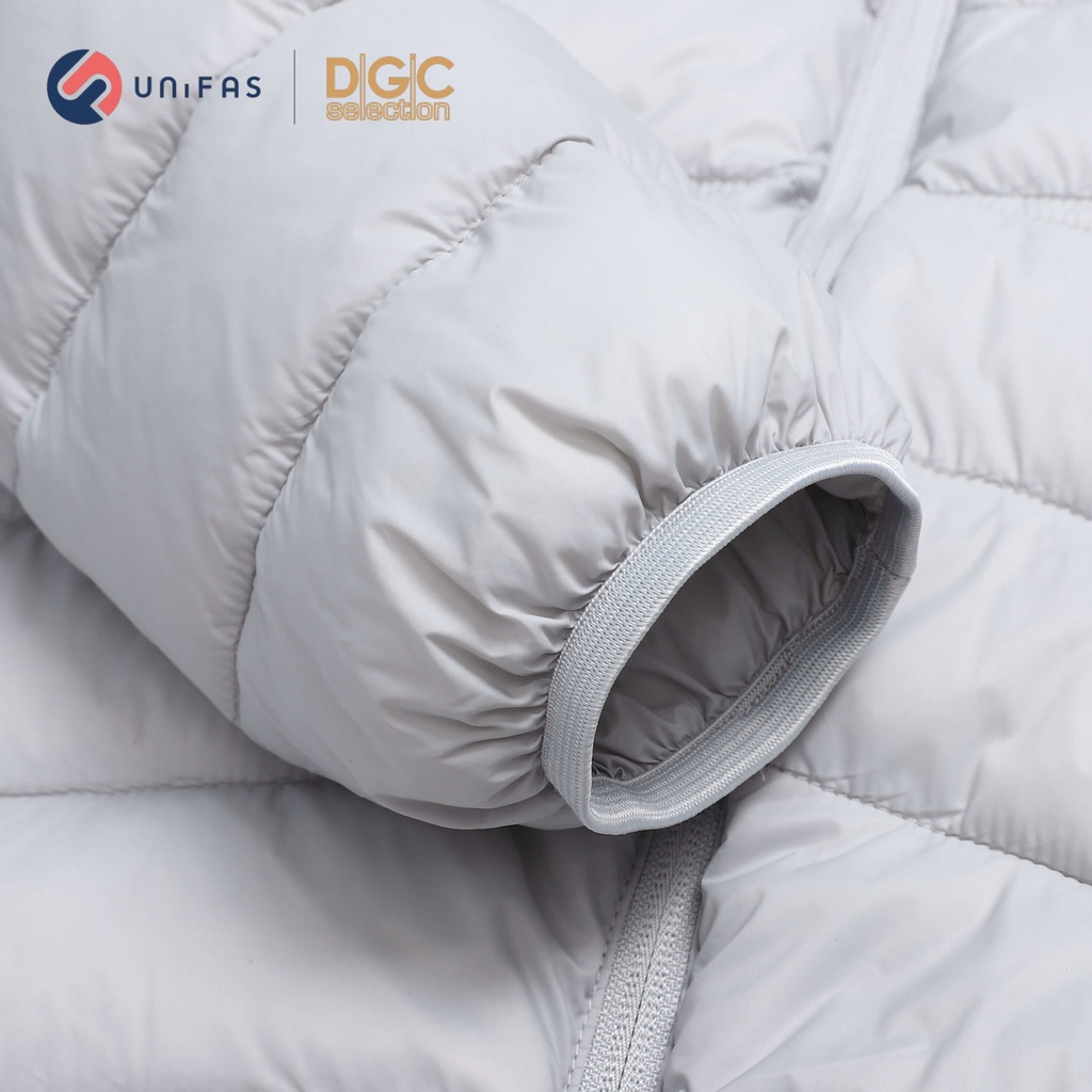 Áo phao Béo nam 3 lớp có mũ siêu nhẹ dáng ôm, chống thấm nước, chống bám bụi DGCs - WAJKBA04M