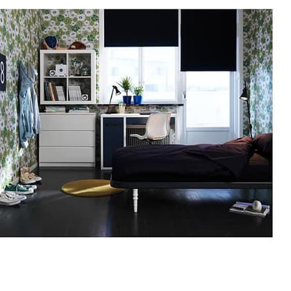 IKEA Lamuseland..Đèn làm việc màu đen kích thước 42cm