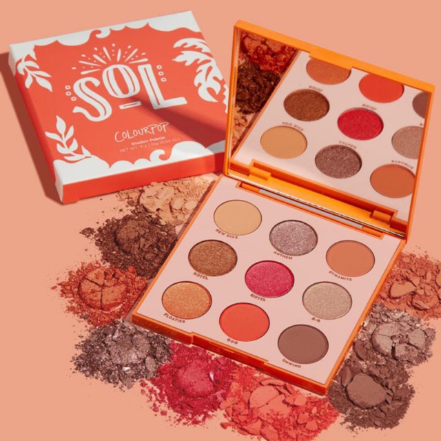 {Kèm bill} Bảng mắt Colourpop SOL (new in 2019)