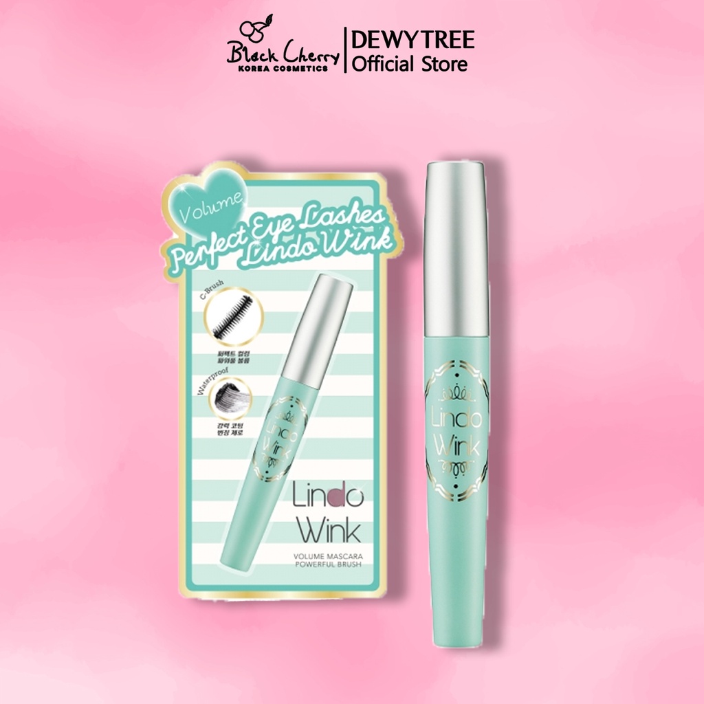 [Xả Hàng]Chuốt mi tạo độ dày chống vón cục không trôi Dewytree Lindo Wink Volume Mascara 6g