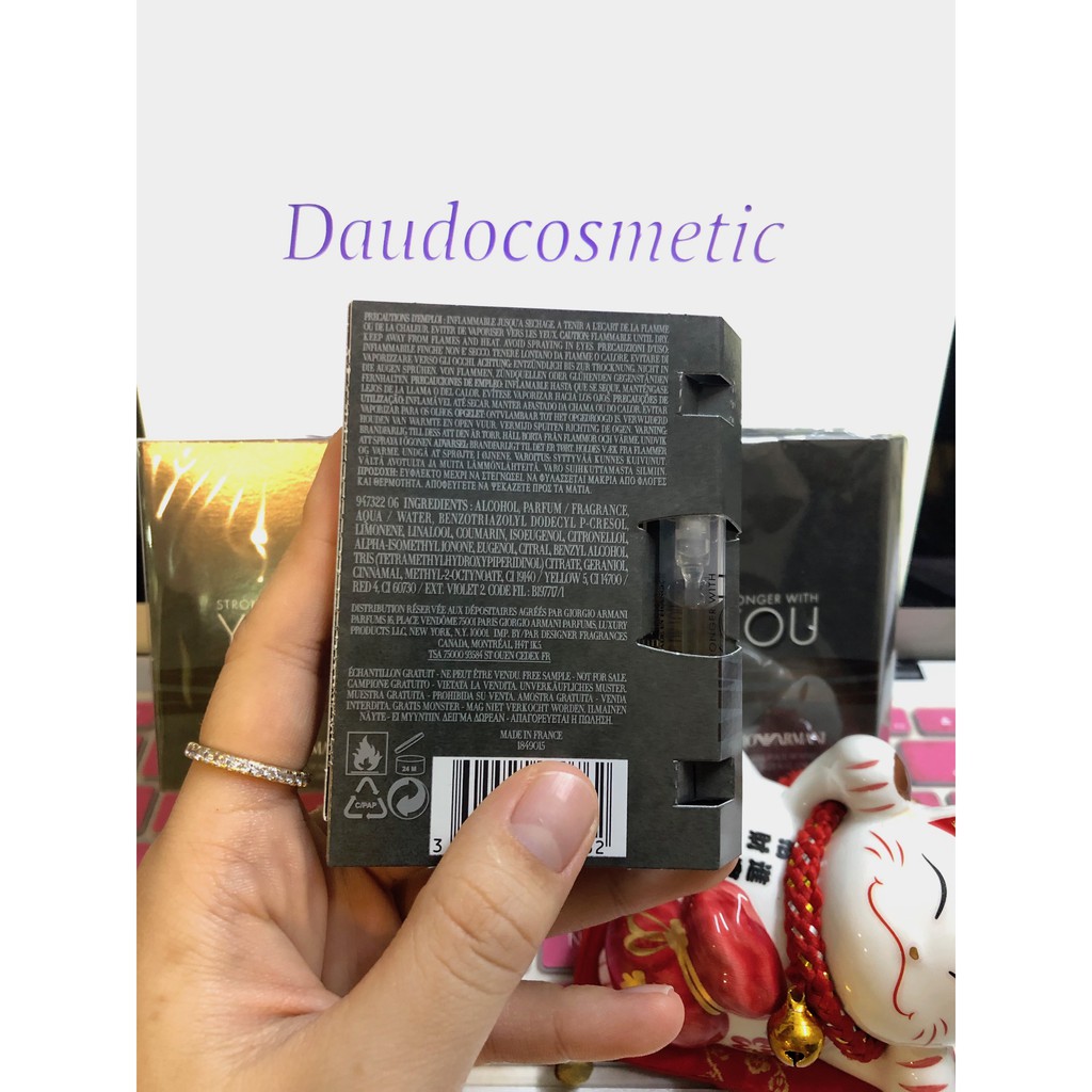 [ vial nam ] Nước hoa Giorgio Armani Stronger With You EDT 1.2ml | BigBuy360 - bigbuy360.vn