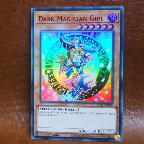 Lá bài Dark Magician Girl \ LDS3-EN082 \ Ultra 1st