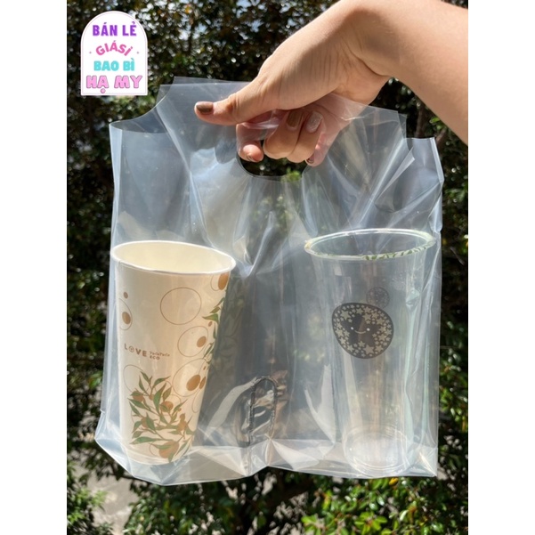 Túi Đựng Trà Sữa 2 Ly (Hàng Loại 1)