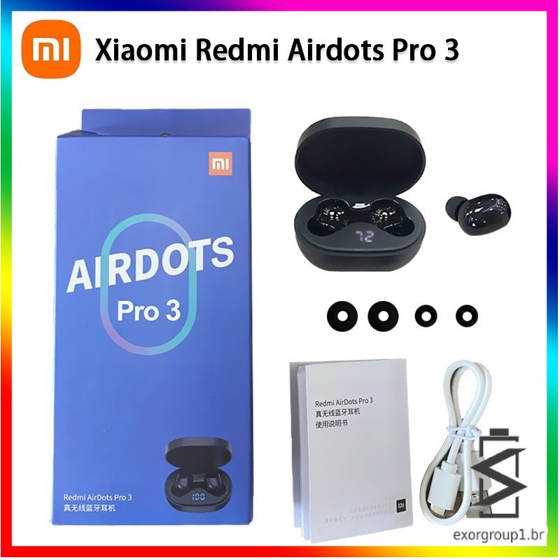 JBL Tai nghe Bluetooth 5.0 không dây phiên bản 5.0 cho Xiaomi Redmi airdots 2 airdots 3/3 pro