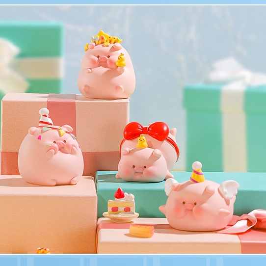 Mô Hình Chú Heo Ngộ Nghĩnh Đáng Yêu Dùng Trang Trí