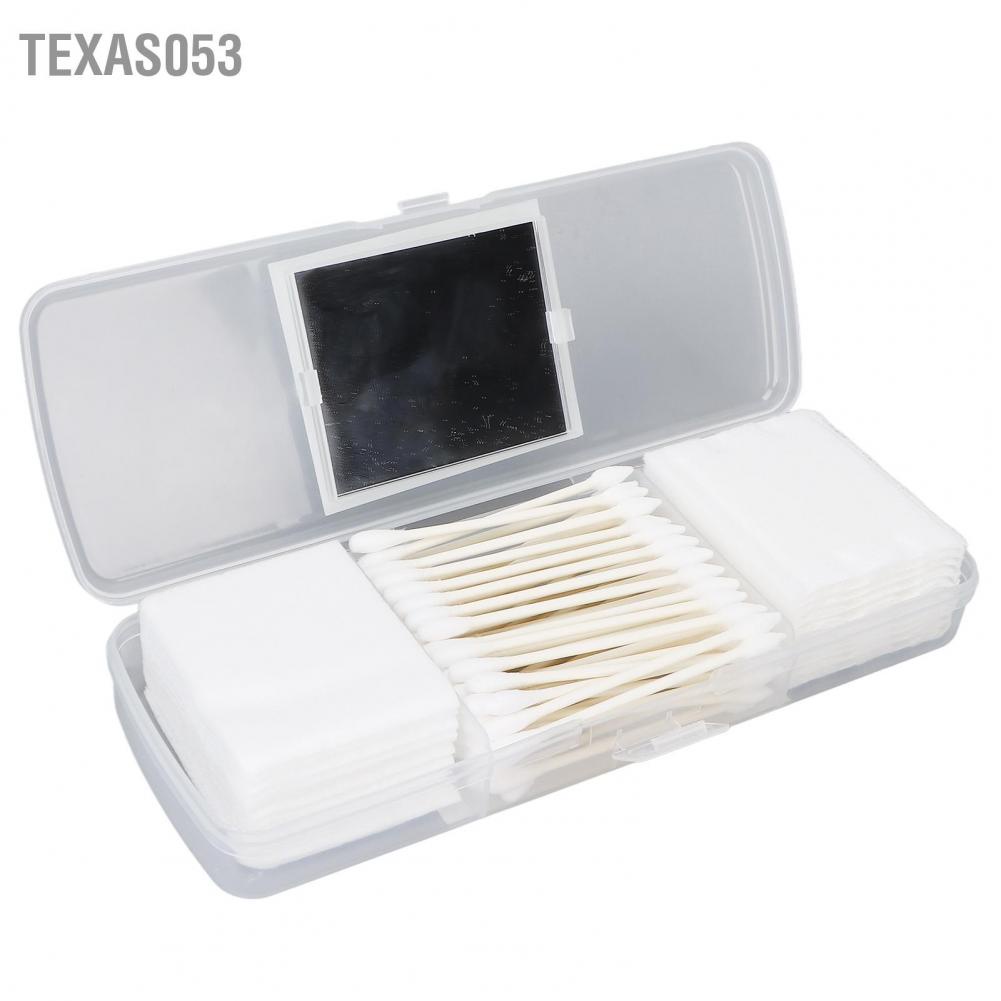 [Hàng mới về] 65 Tăm bông 50/10 bông tẩy trang mỏng/dày Texas053 3 trong 1