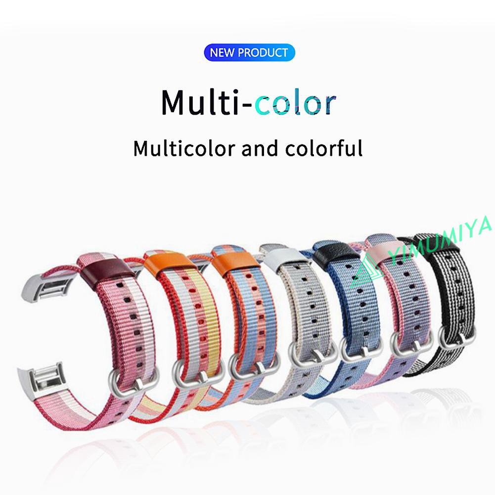 Dây Đeo Nylon Cho Đồng Hồ Thông Minh Fitbit Charge 2