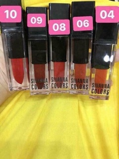 Son 2 đầu sivanna lipstick lip gloss
