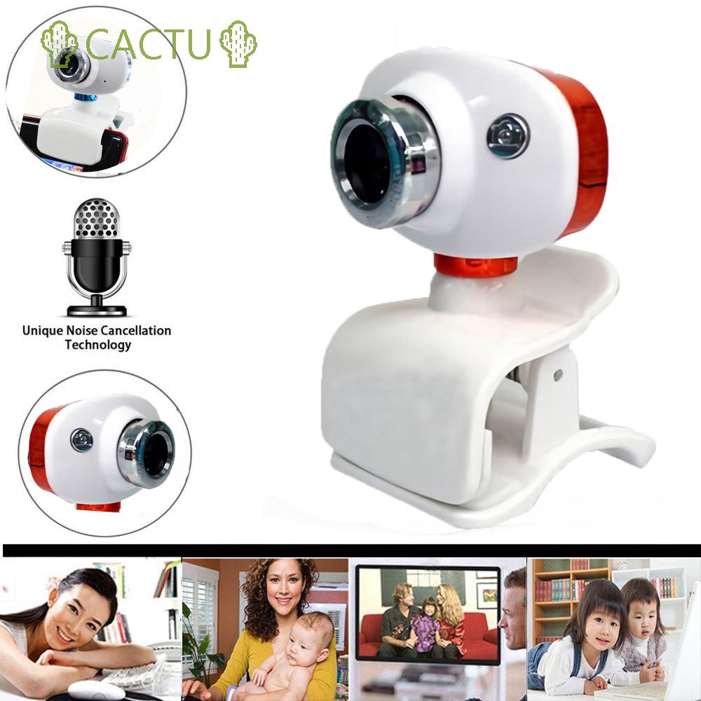 Webcam Cactu Có Thể Xoay Được, Hỗ Trợ Quay Ban Đêm