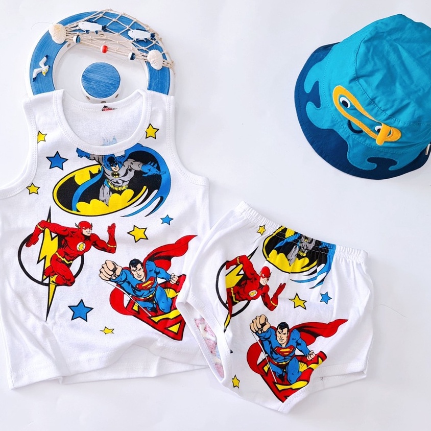 Set Áo Ba Lỗ Disney Kèm Quần Lưng Thun Cho Bé Trai Size 0 - 4 Tuổi MINTSCLOSET Mint's Closet - S1165 - TN3018