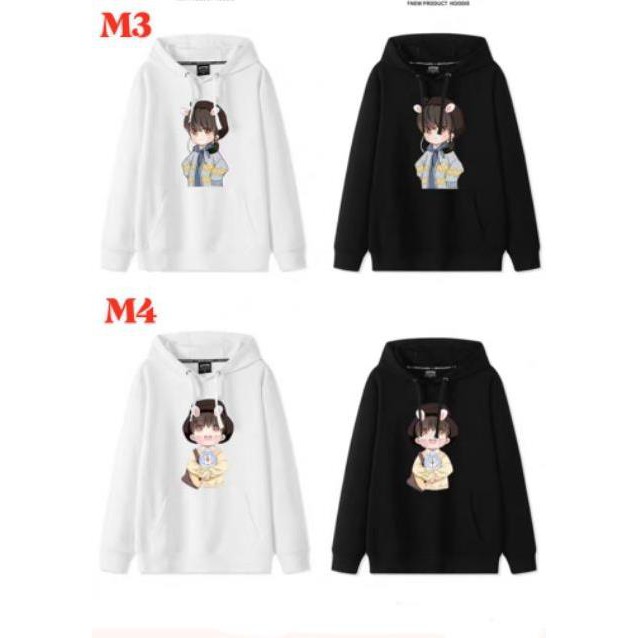 SALE- Áo Hoodie In Hình Ma Đạo Tổ Sư - Trần Tình Lệnh, Tiêu Chiến, Vương Nhất, Lam Vong Cơ - mẫu HOT