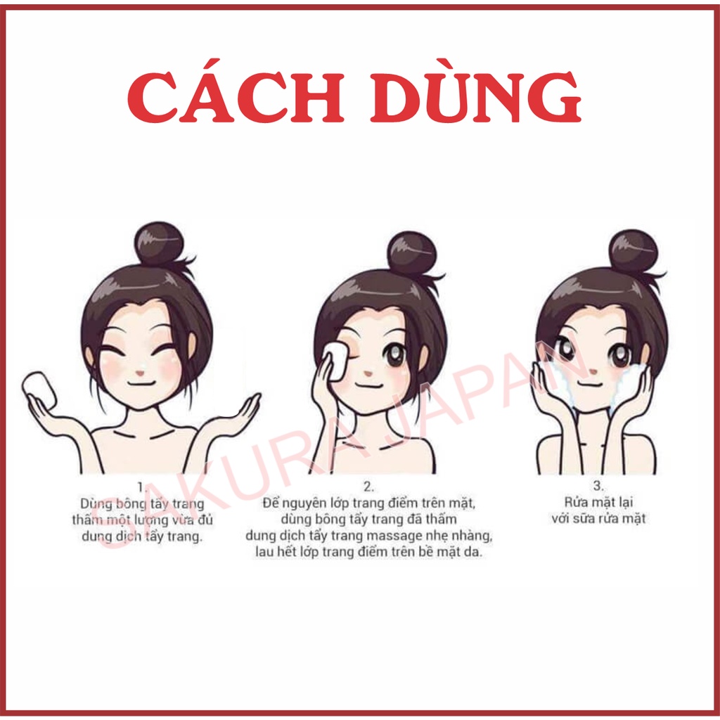 Bông tẩy trang cotton 3 lớp cao cấp RCAMAR Nga 120 miếng bông tẩy trang tôi là nhất