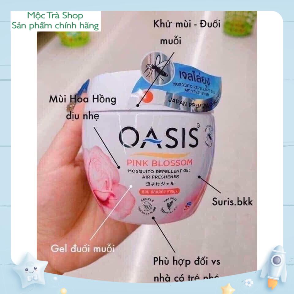 Sáp Thơm Đuổi Muỗi OASIS Mosquito Repellent 180 gram
