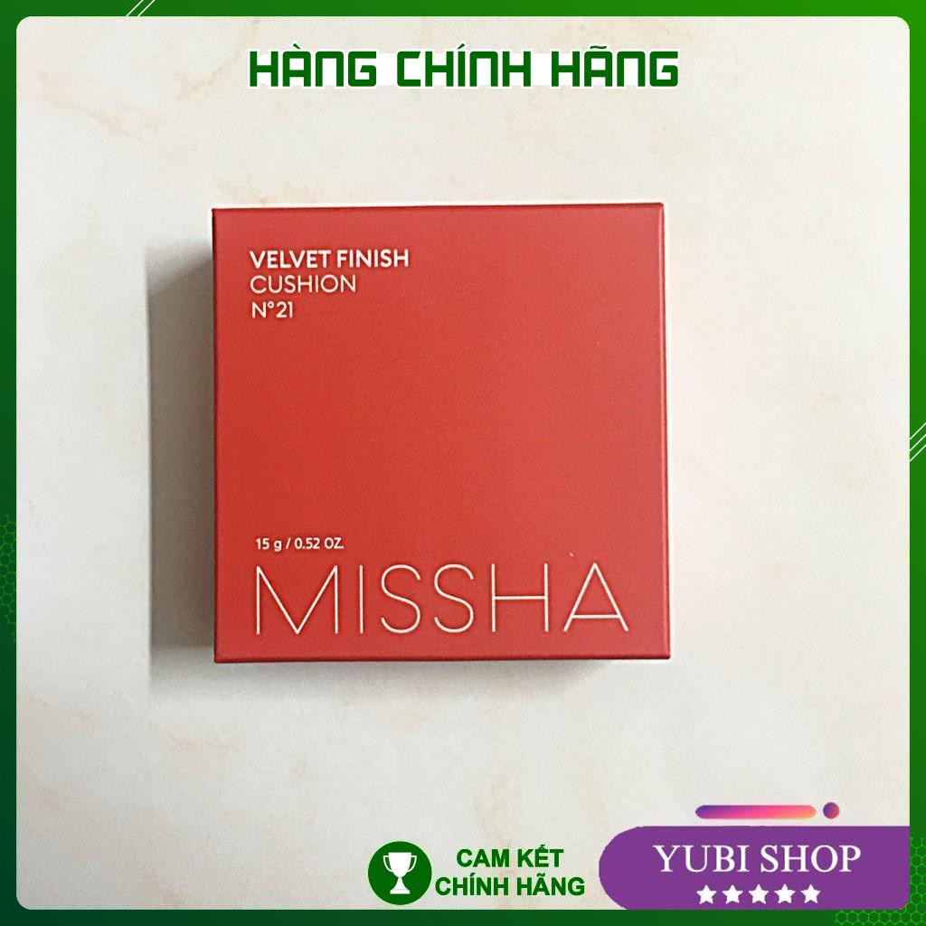 Phấn Nước Mỏng Mịn, Che Phủ Tốt, Lâu Trôi Hàn Quốc Missha Velvet Finish Cushion Spf50+ Pa+++ Chính Hãng  - Hot